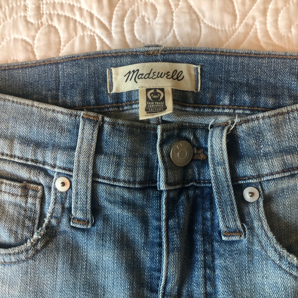 EUC MADEWELL HIGH-RISE JEANS